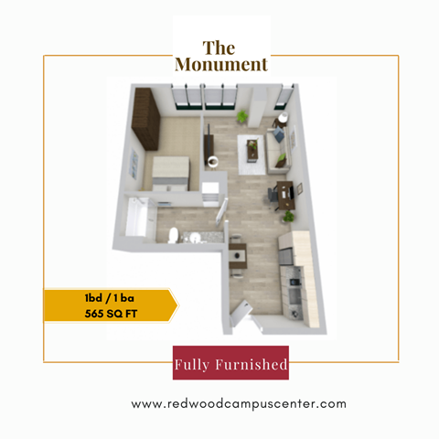 300 W. Redwood Street Studio-1 Bed Apartment for Rent - Photo Gallery 34